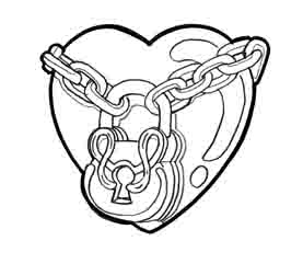 277x251 Heart Tattoo Design By Mu63n