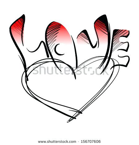 450x470 Awesome Heart Drawings Cfresearch.co