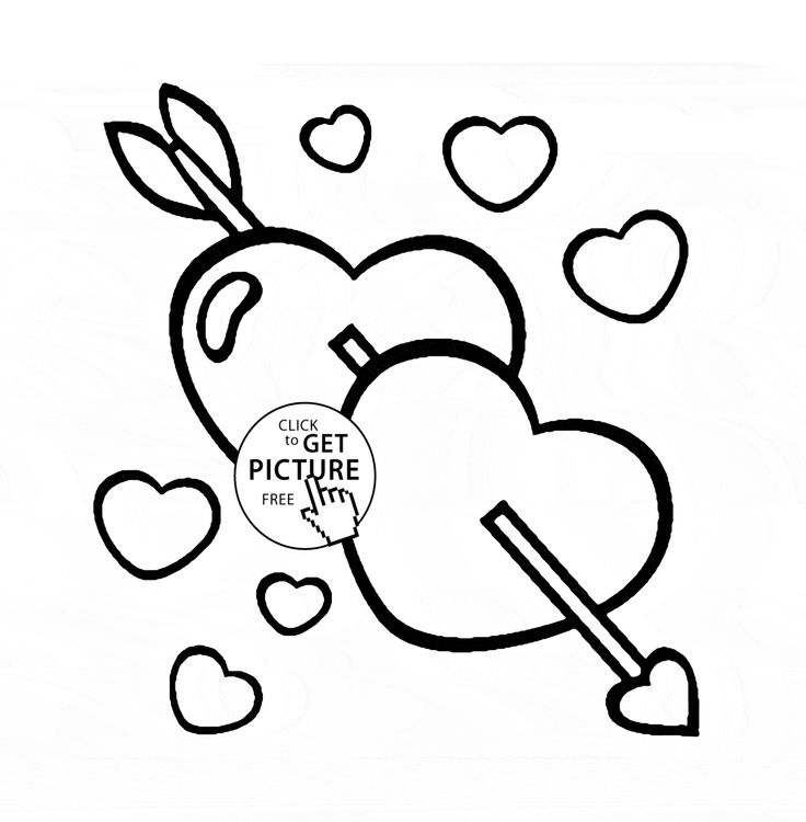 736x750 12 Best Hearts Coloring Pages Images On Heart, Hearts