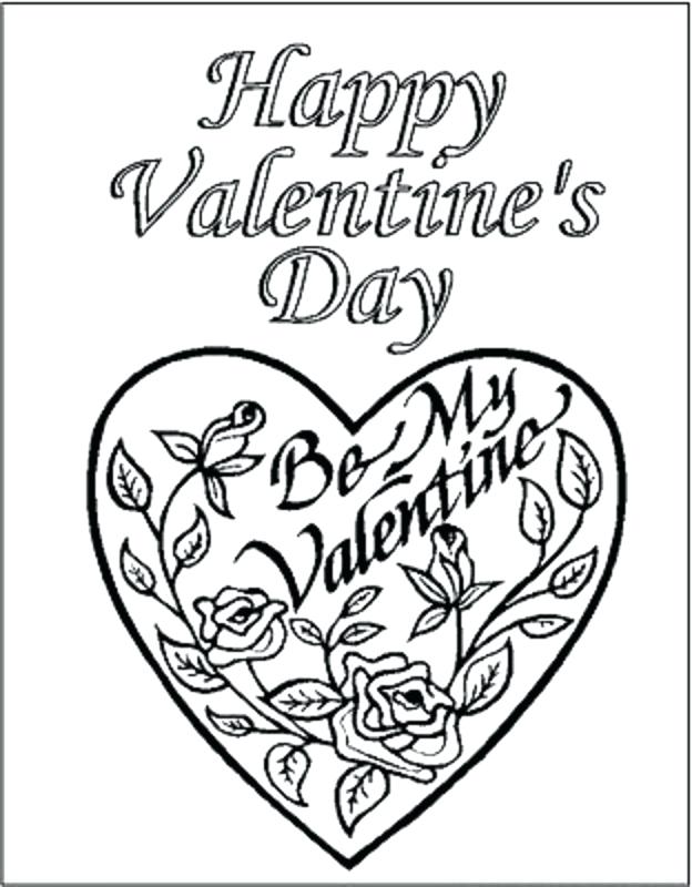 624x800 Luxury Hearts And Flowers Coloring Pages New Heart Flower
