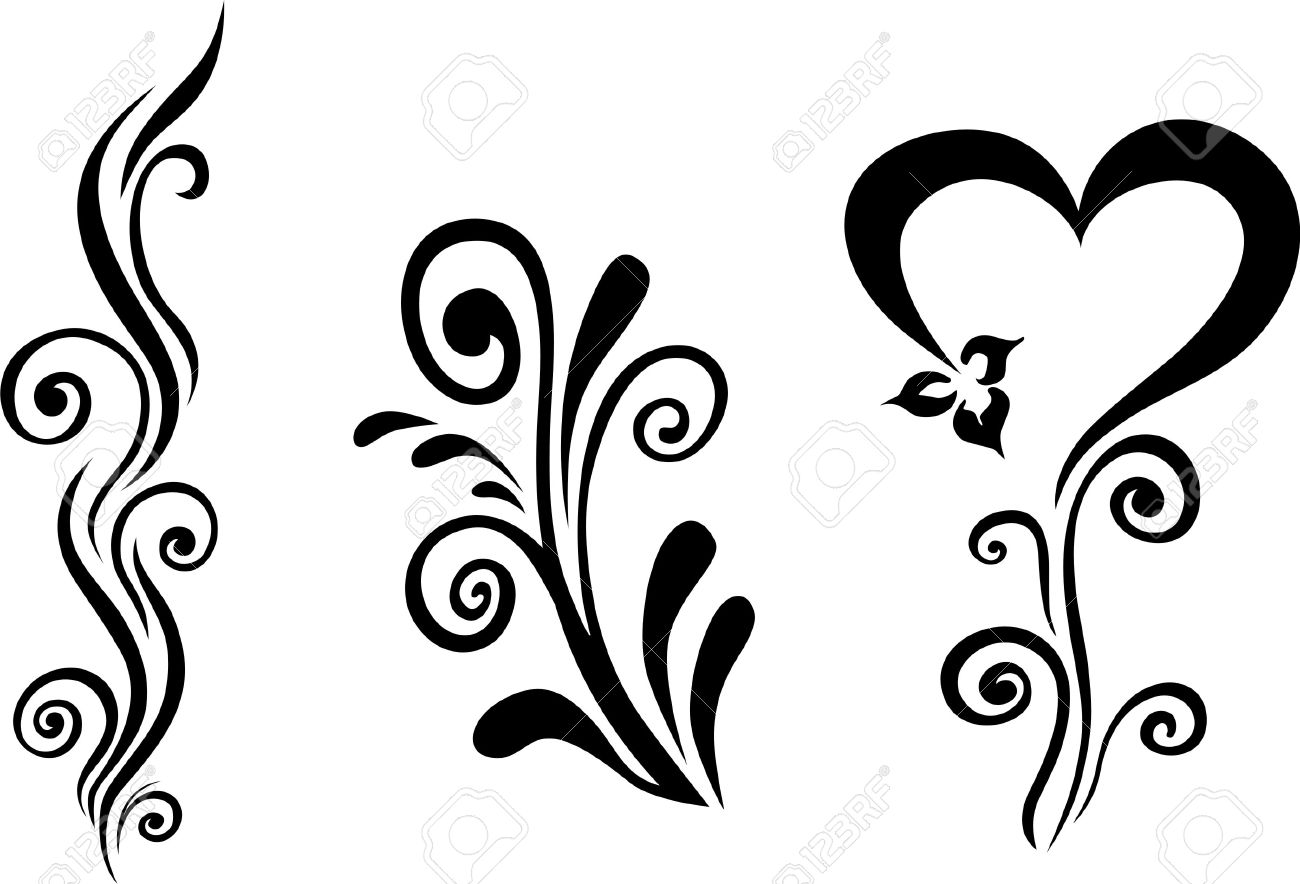 1300x884 Vector Floral Royalty Free Cliparts, Vectors, And Stock