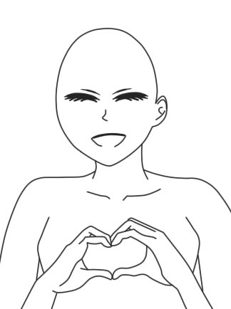 Heart Hands Drawing at GetDrawings | Free download