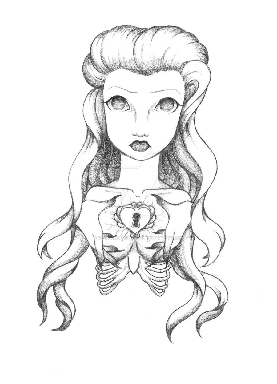 900x1249 Heart Lock By Rainbowmassacre90