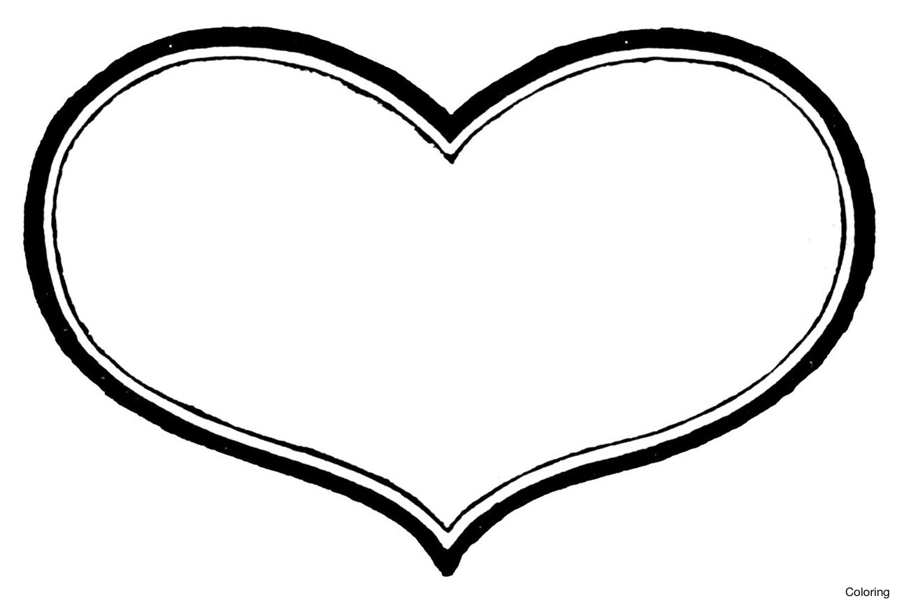 1283x862 Hearts Heart Clipart Free Images 2 Clipartix Clip Art Coloring 12f