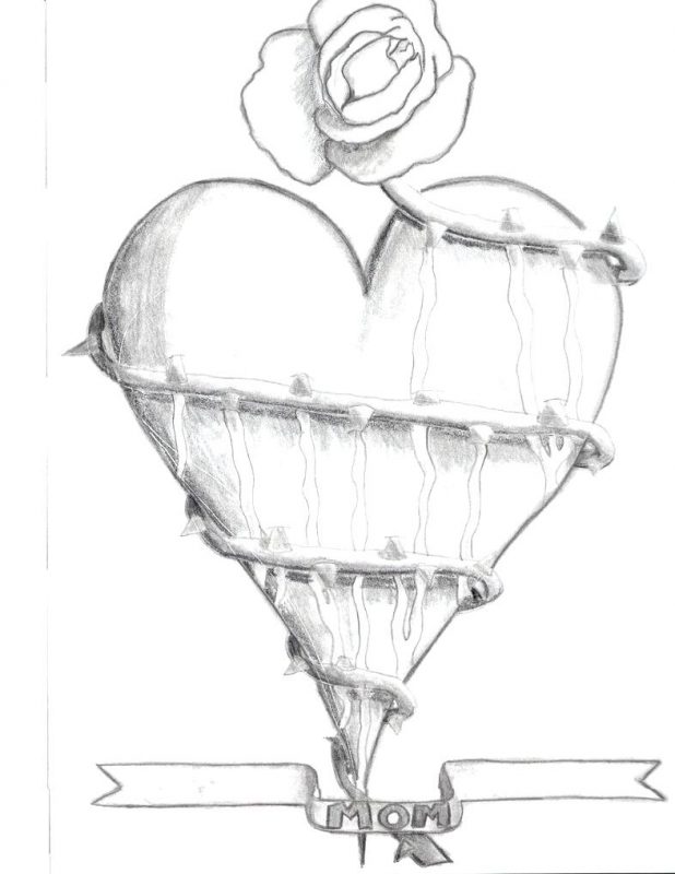 618x800 Cute Love Coloring Page To Print Of Happy Heart For Kids Valentine