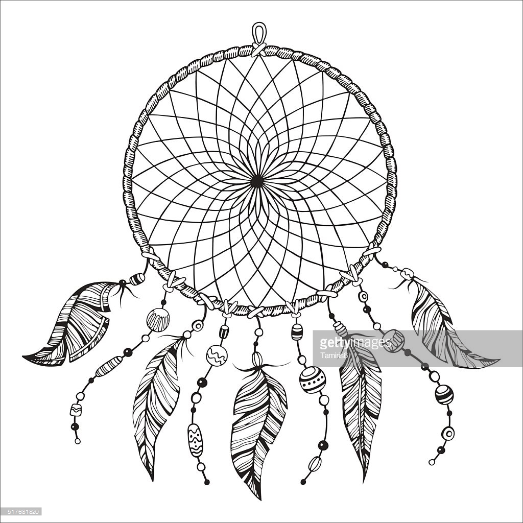 1024x1024 Drawn Hand Dream Catcher 3342942