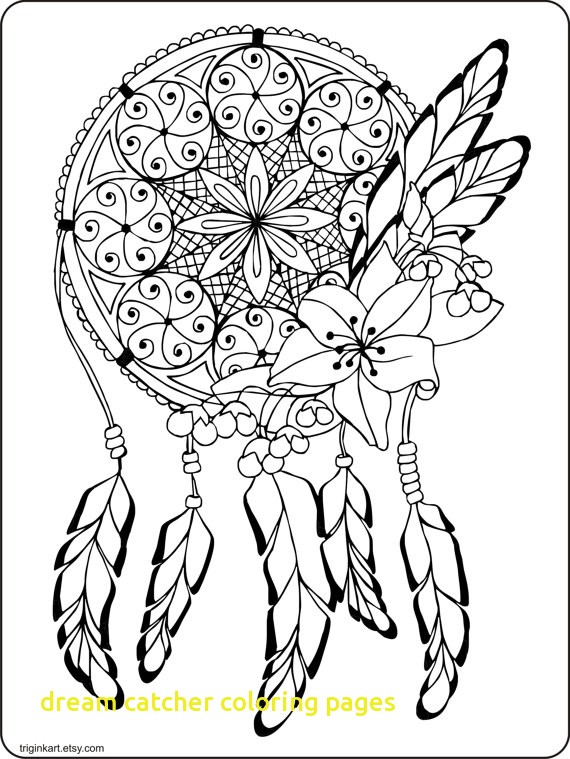 570x759 Dream Catcher Coloring Book