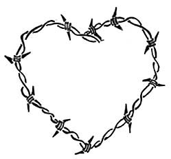 249x231 Barbed Wire Heart Tattoo By Lisamahphone