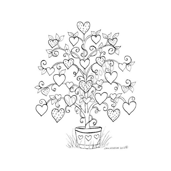 600x600 Heart Tree