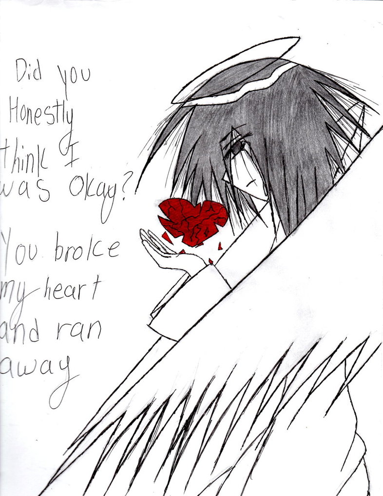 786x1017 Angel's Broken Heart By Emobuunygirl