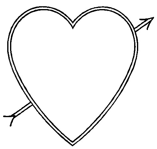 501x477 Valentine's Coloring Pages