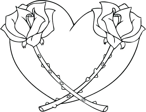 Heart With Arrow Drawing at GetDrawings | Free download