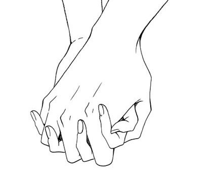 429x342 How To Draw Hands Making A Heart. A Hand Holding A Human Heart By
