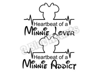 340x270 Minnie Heartbeat Etsy