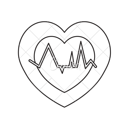 550x550 Heartbeat Icon