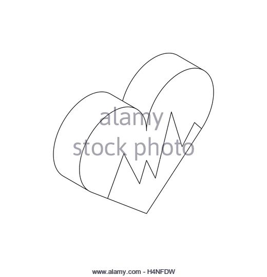 520x540 Heartbeat Line Black And White Stock Photos Amp Images