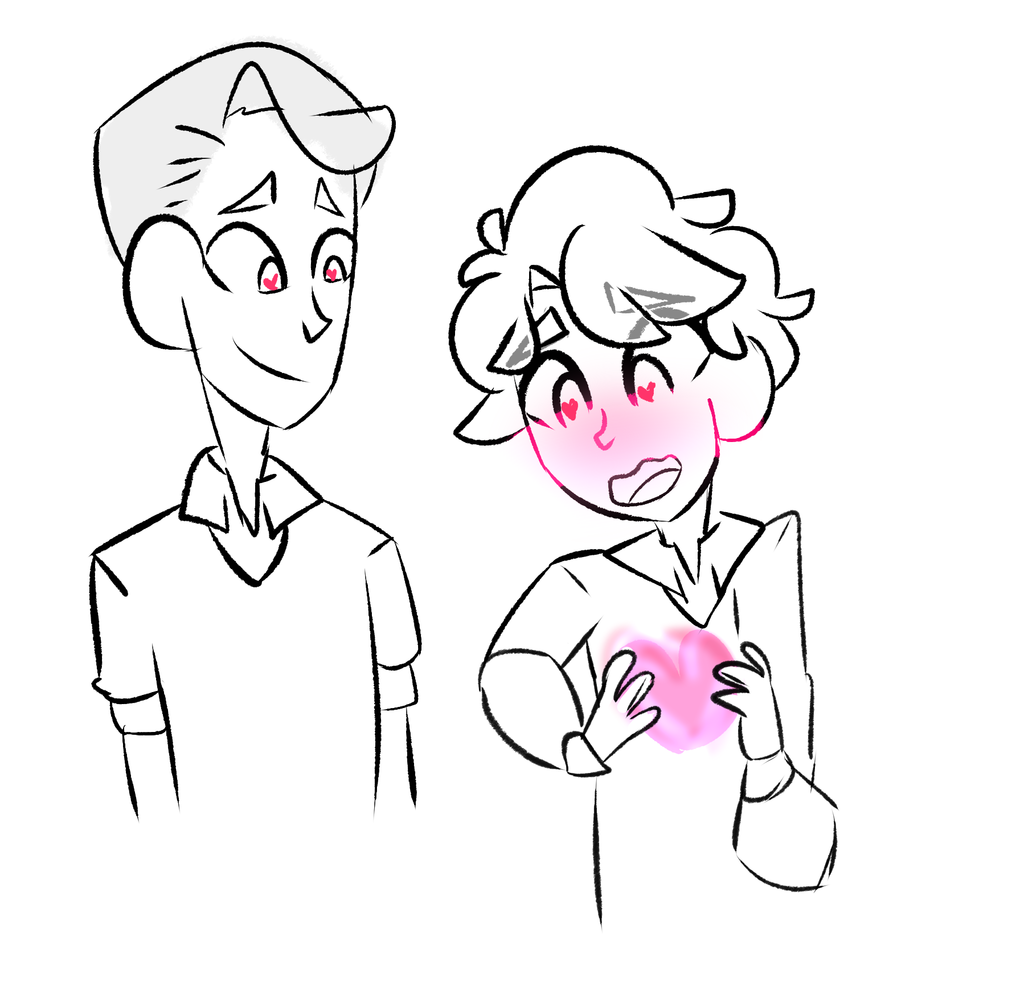 1024x994 Fanart [In A Heartbeat] By Pumpkinpez