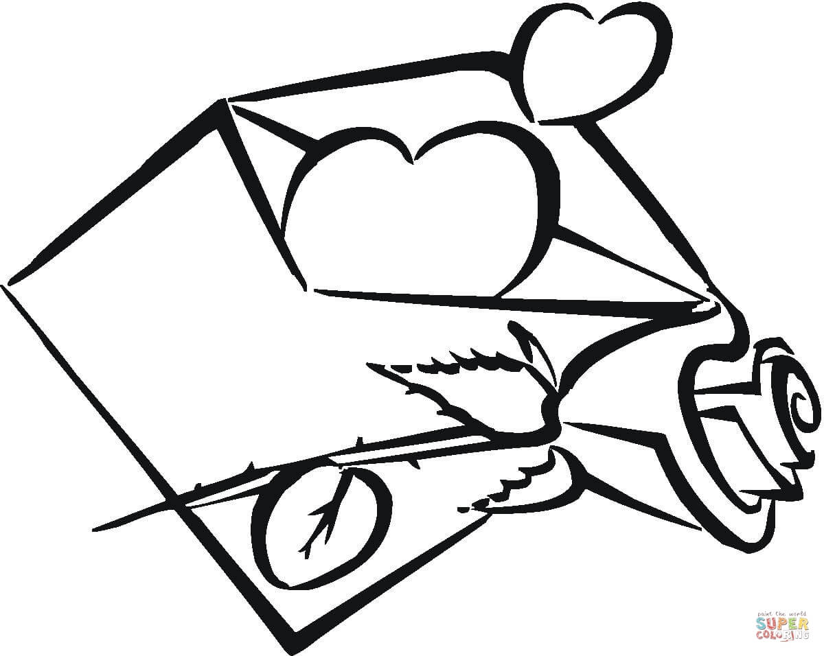 1200x956 Hearts And Roses Coloring Pages
