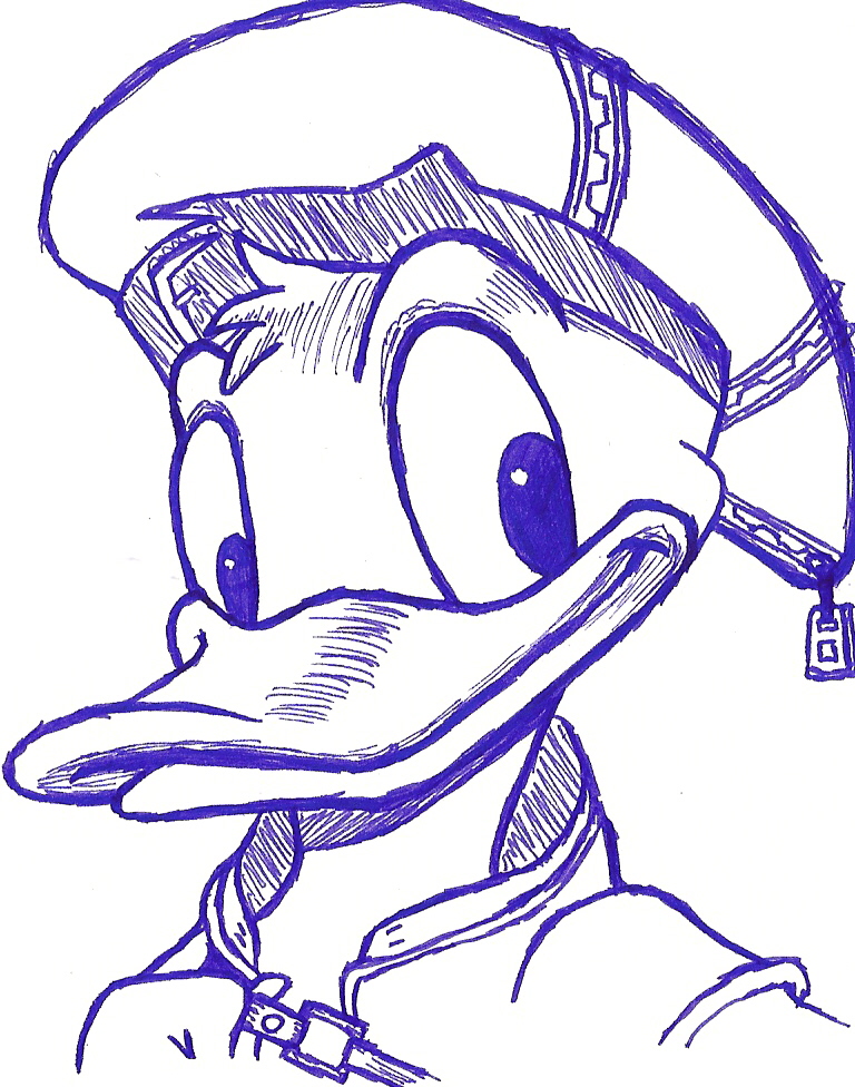 768x976 Kingdom Hearts Donald By Jordangrimmer