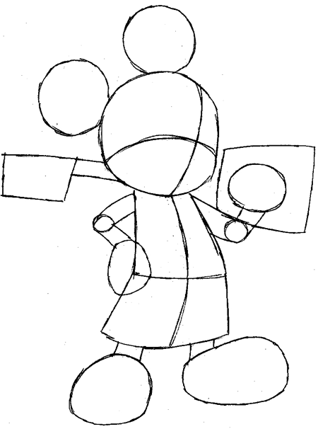 450x606 How To Draw King Mickey From Kingdom Hearts With Easy Step By Step