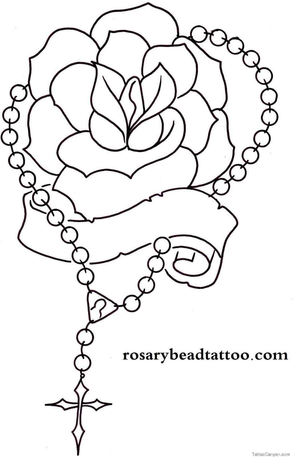 1027x1600 Drawings Of Hearts With Banners And Roses And Rose Tattoo Designs