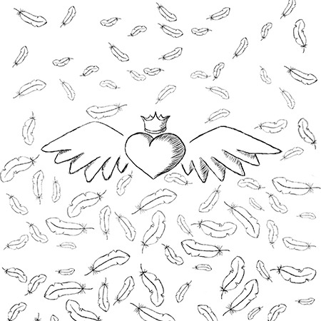 450x450 Heart With Wings Tattoo Meaning