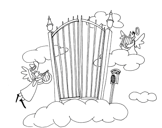 553x437 Heaven Coloring Pages