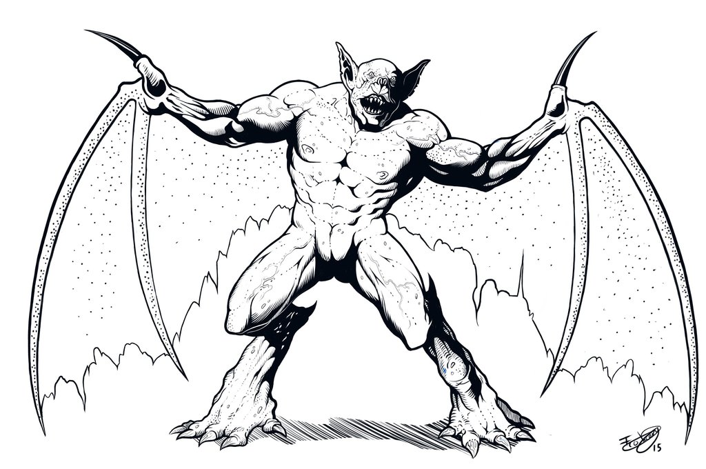 1024x680 Heavy Metal Demon By Malverro