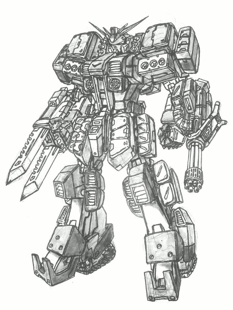 774x1032 Heavy Metal Gundam By Hopeyouguessedmyname