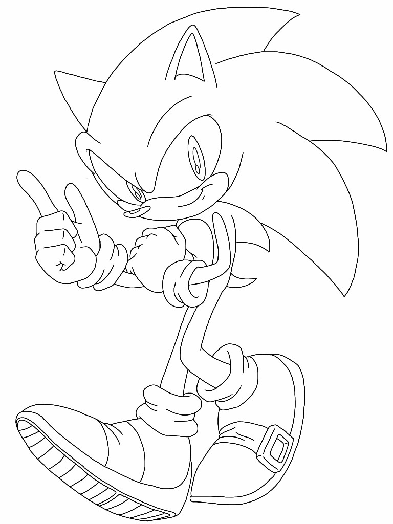 768x1024 Sonic The Hedgehog (Digital Drawing) By Delvallejoel