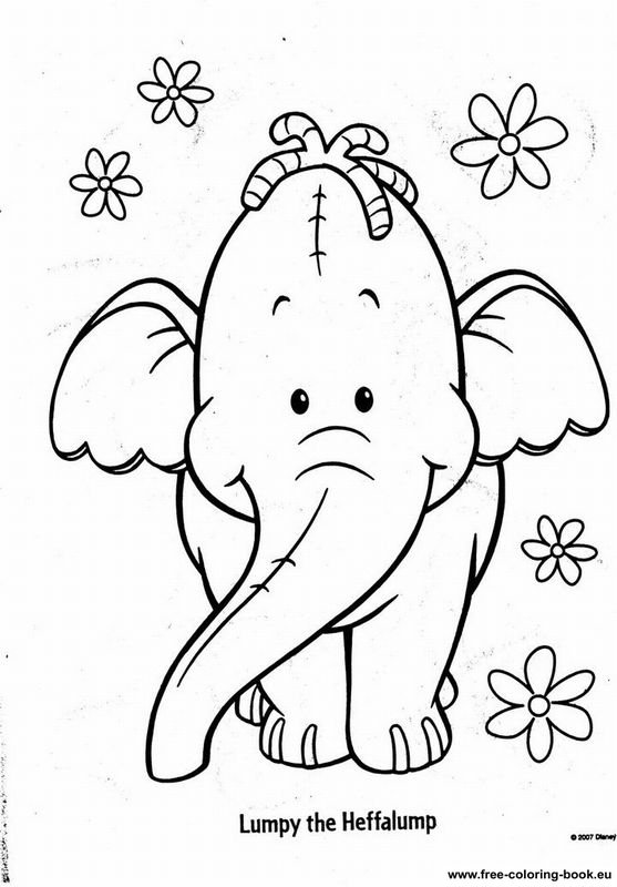 557x800 Coloring Pages Winnie The Pooh