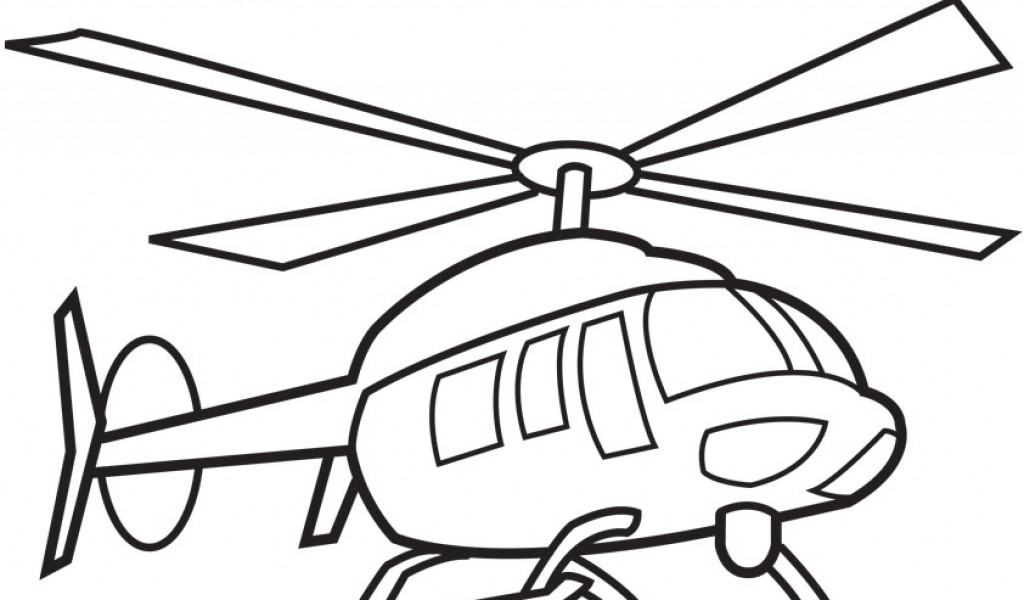 1024x600 Coloring Pages Coloring Pages Draw A Helicopter Drawing Clipart