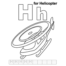 230x230 Helicopter Coloring Pages