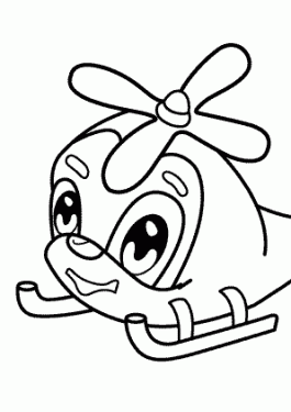 265x375 Transportation Coloring Pages