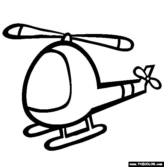 554x565 Helicopter Outline Clipart