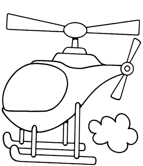 580x676 Helicopter Drawing For Kids Train Drawings For Kids Free Download