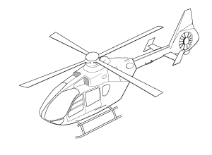 Helicopter Line Drawing at GetDrawings | Free download