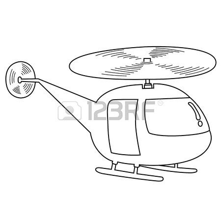 450x450 Toy Helicopter Coloring Page Royalty Free Cliparts, Vectors,