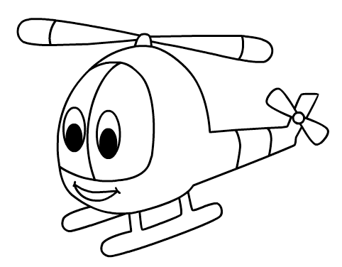 482x376 The New Super Fun Helicopter Coloring Pages For Kids And Adults
