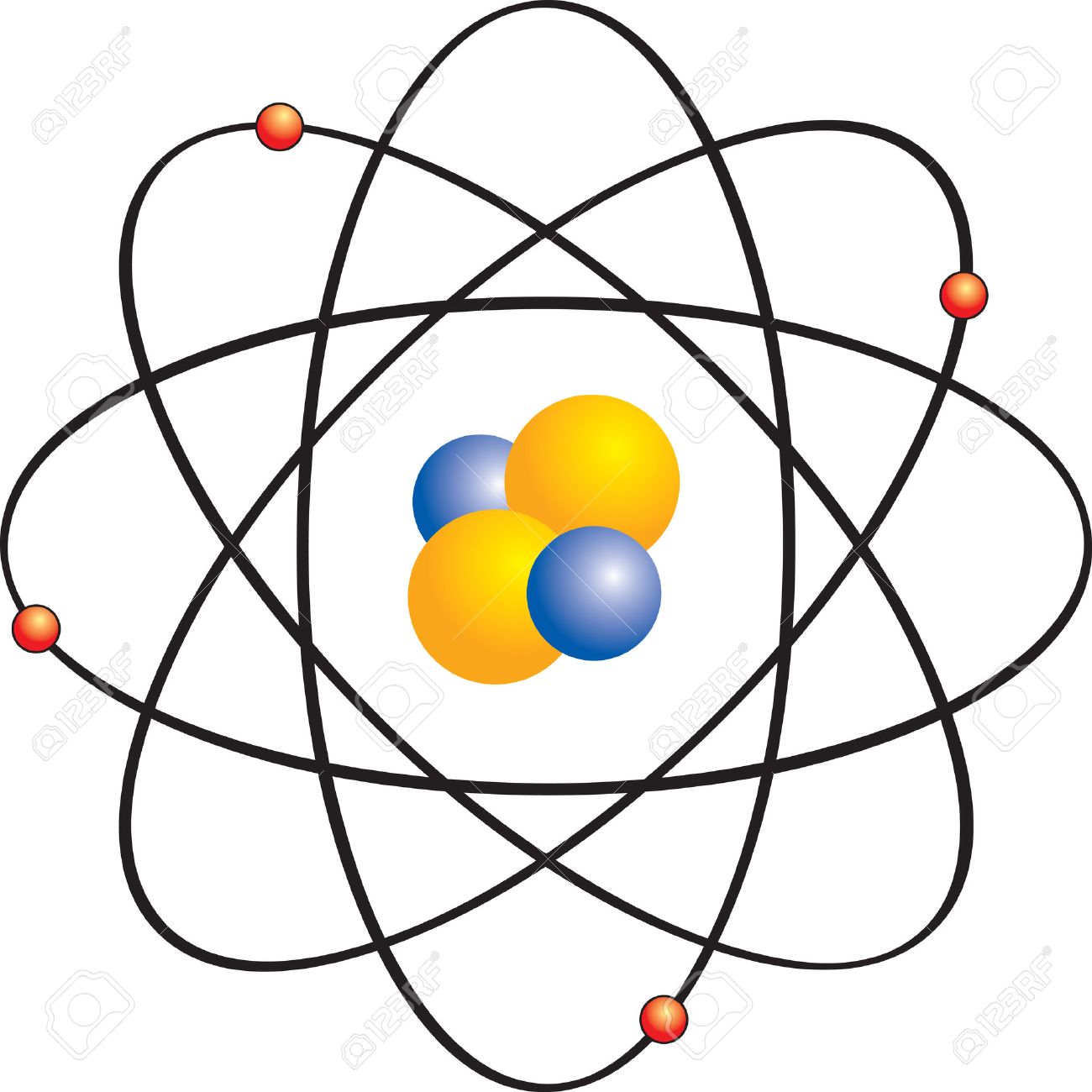 Helium Atom Drawing at GetDrawings | Free download