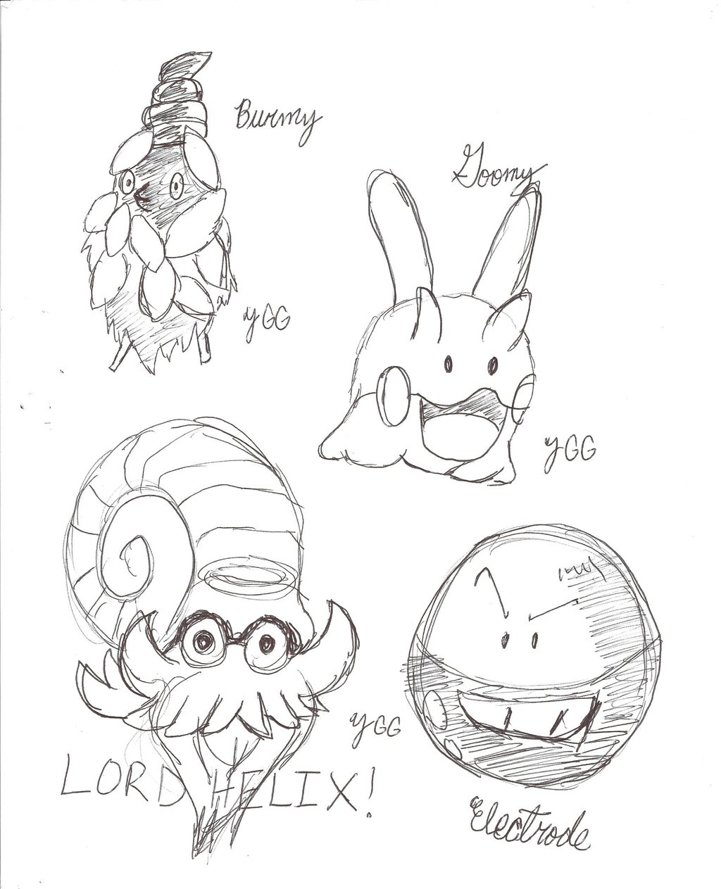 1024x1263 Lord Helix And Other Pokemon Sketch By Yoshigamergirl