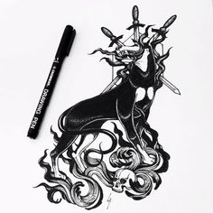 236x236 Hell Hound Drawing Hellhound Drawing Hellhound Tattoo Drawings