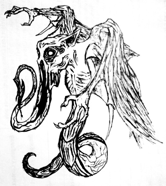 582x650 Bat Out Of Hell, Ink Chris Petty Ii Artwork