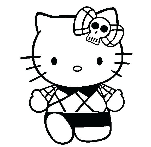 578x565 Coloring Pages To Print Of Hello Kitty Free Printable Hello Kitty