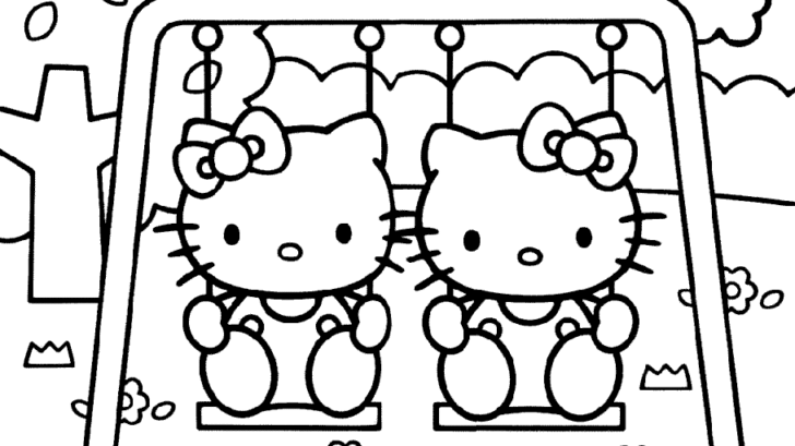 728x409 Hello Kitty Coloring Lesson Coloring Pages For Kids Coloring