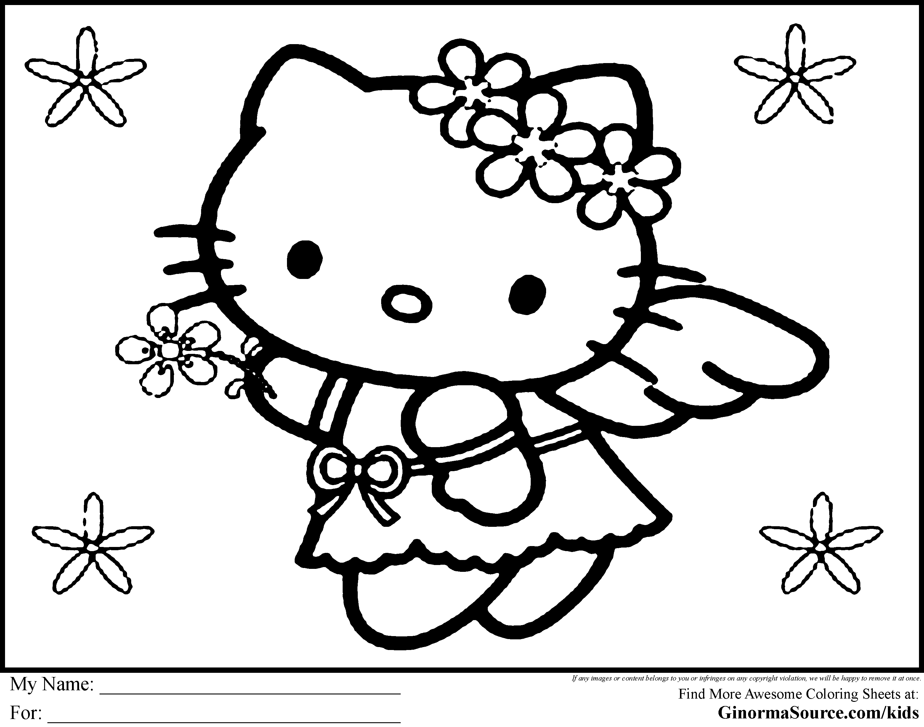 3120x2455 Angel Hello Kitty Coloring Pages Hello Kitty Face Coloring Pages