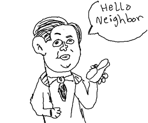 300x250 Mister Rogers In Hello Neighbor