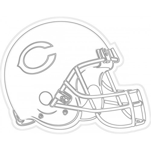 500x500 Bears Helmet Sketch For Canvas Painting
