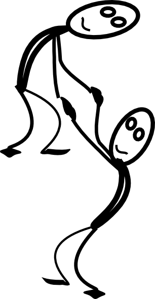 306x589 Helping Man Clip Art