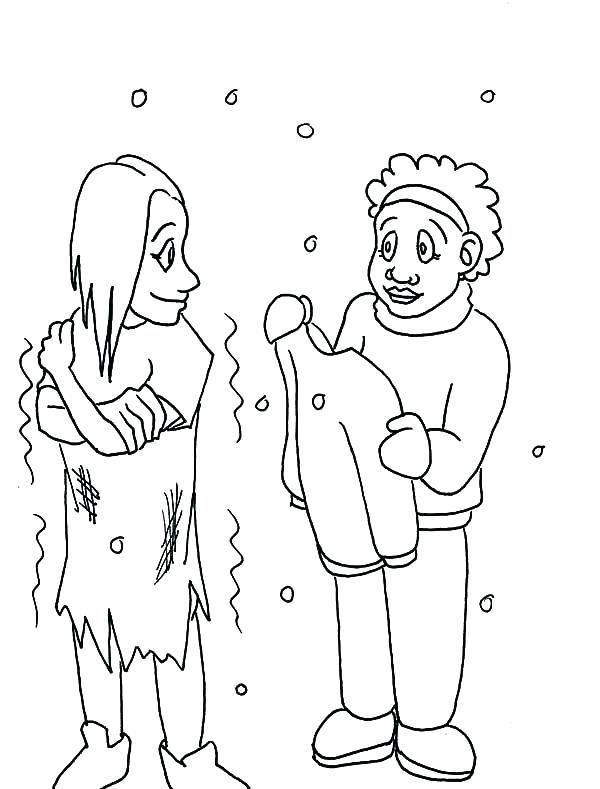 Helping People Coloring Pages Coloring Pages